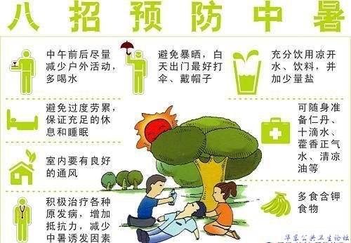 预防高温中暑的知识要点